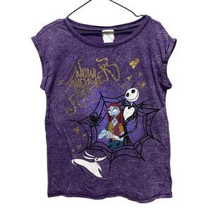 Disney Store Now and Forever Nightmare Before Christmas Graphic Shirt Sz M